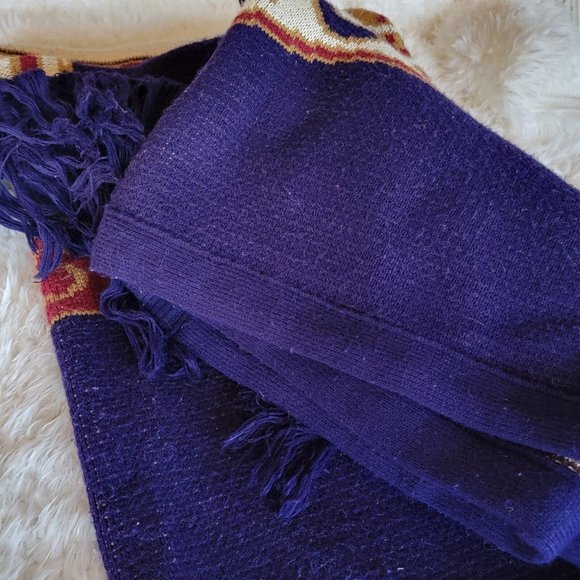 New Orleans Large Graphic Throw Blanket JC Knitwear - Picture 3 of 6